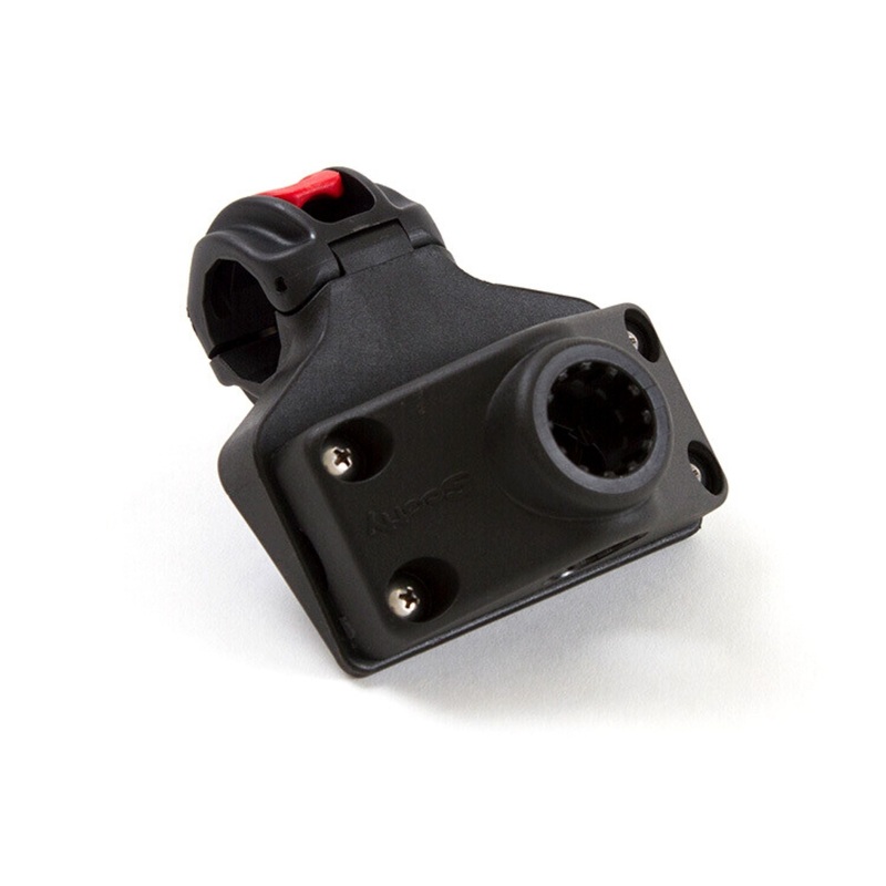 Hobie Scotty Deck Side Mount H-Rail Black