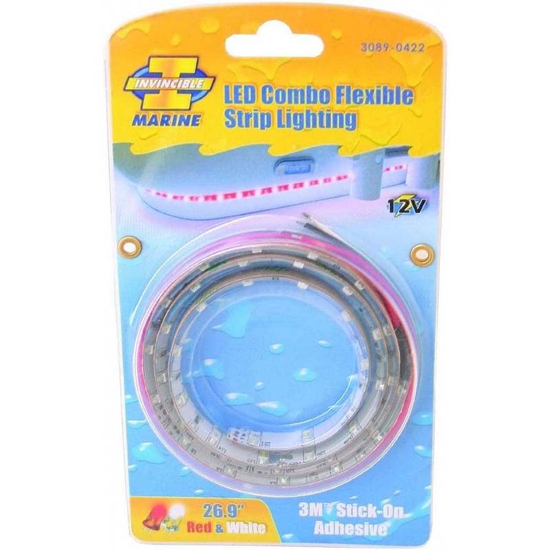 Invincible Marine Flex LED 4 Watt Per Meter Cool White-Red 24″