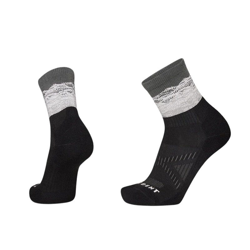 Le Bent The Range Light Cushion Mini Hike Sock S Black