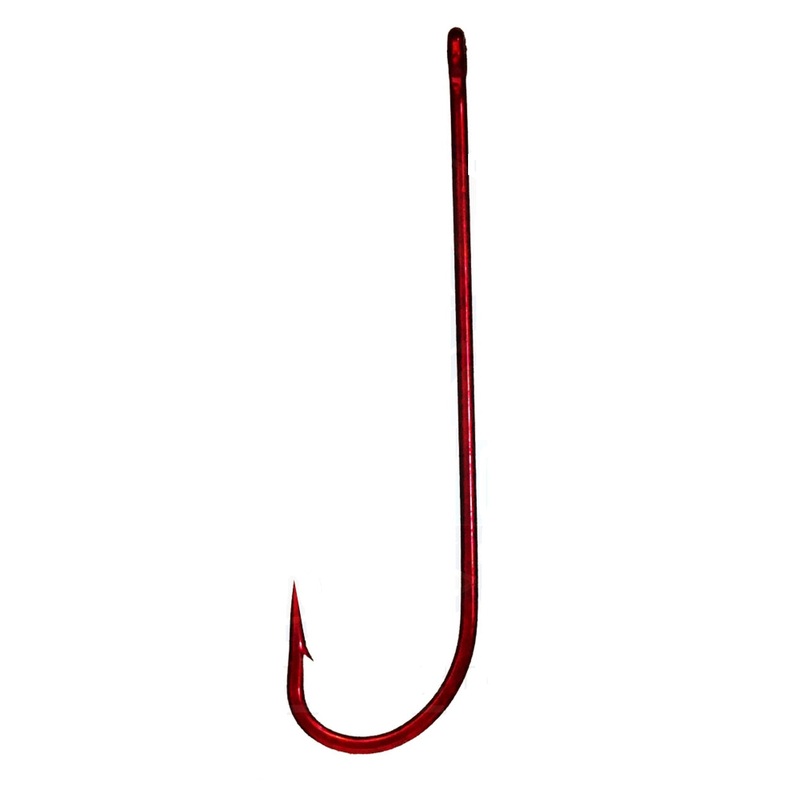 Shinto 6031 Carlisle Red Long Shank Hook Bulk Pack 1