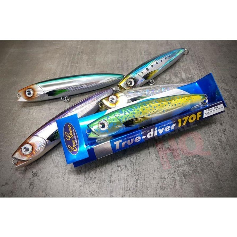 Topwater – Ever Green International – True Diver 170F 764