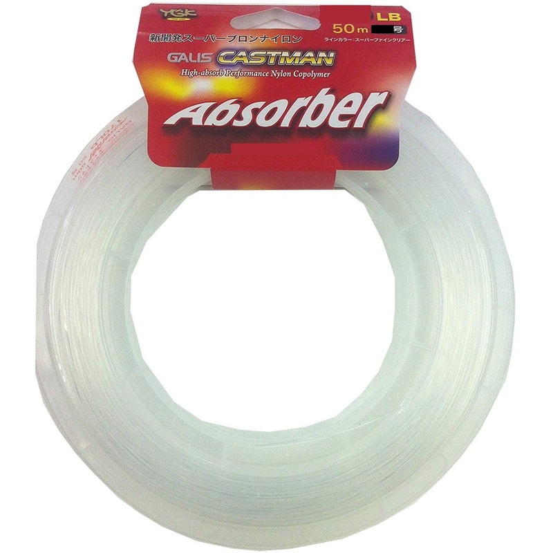 YGK Galis Castman Absorber – 50 m 50m #4/16lb (7.25 kg),