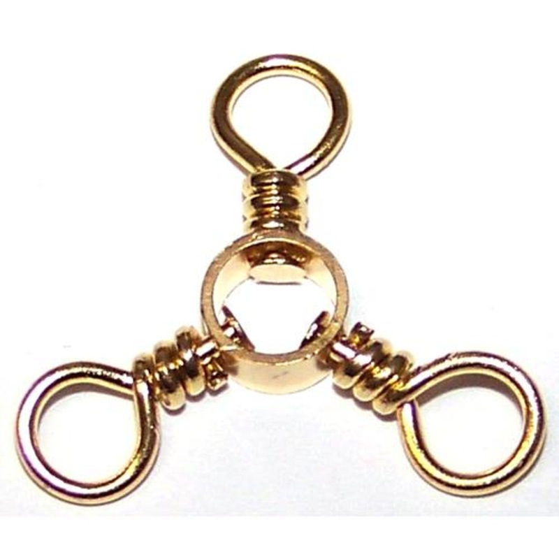 Eagle Claw 3-Way Swivel 10 8