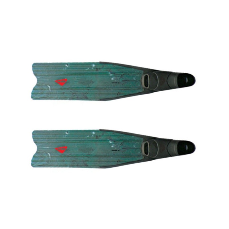 Ocean Hunter Spirit Fins Lge/Mens10-11/43-44 GREEN