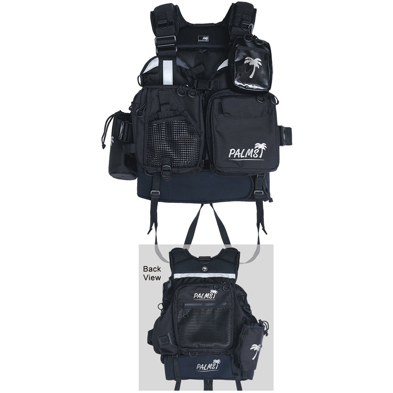 Palms Tackle Vest PA-TVS/BK Free