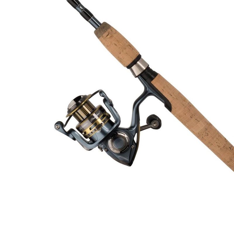 Pflueger President 25 with 6’6″ 2Pc Light Combo – PRESSP-6625L2