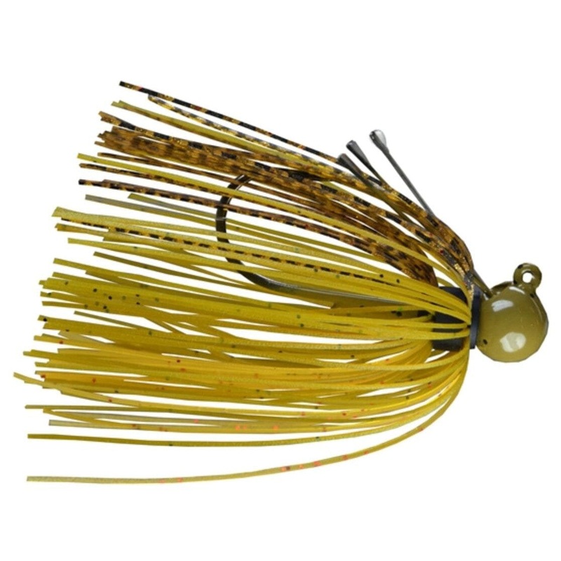 Picasso Tungsten Little Spotty Jig Green Pumpkin Orange Tiger 1/4 3/0