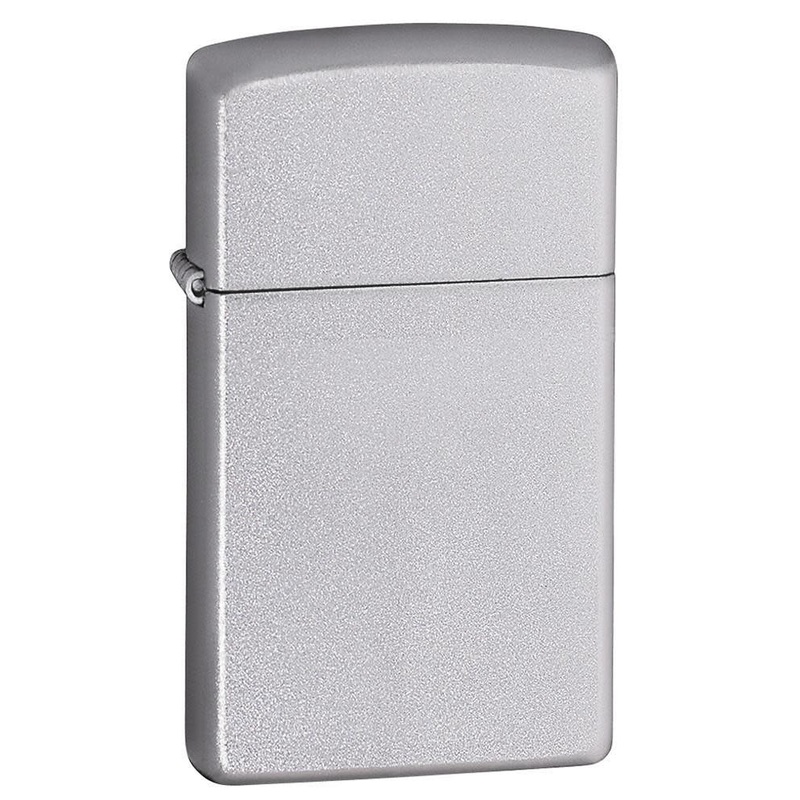 POCKET LIGHTER – ZIPPO –  Slim Satin Chrome