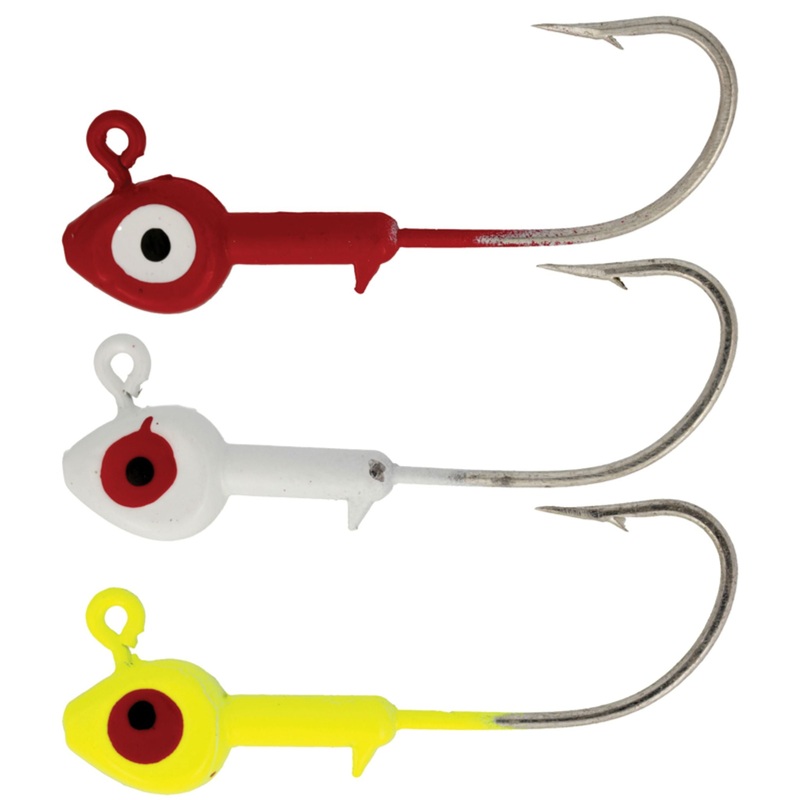 SWFH Saltwater Fishhead Jigs Red 1/4 oz.