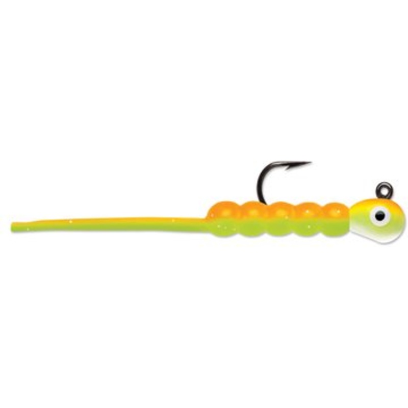 VMC  Tungsten Wax Tail Jig 1/32 Glow Red