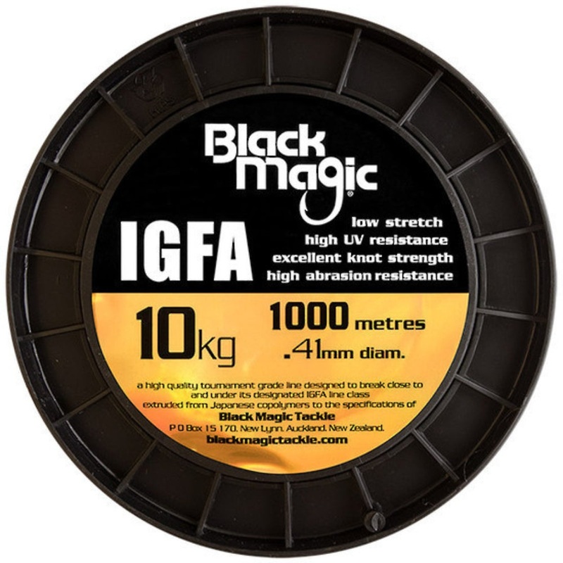Black Magic IGFA Monofilament 1000m 10KG CLEAR