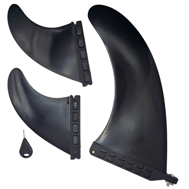 Boss SUP tri fin set Black
