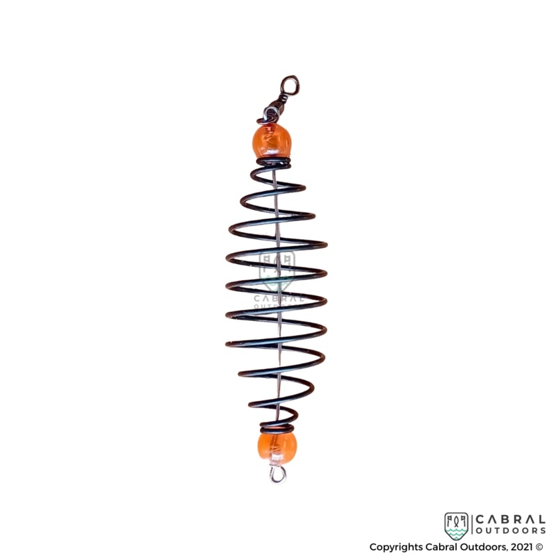 Carp Bottom Feeder Rig | Pack of 2 4inch| Feeder with Swivel