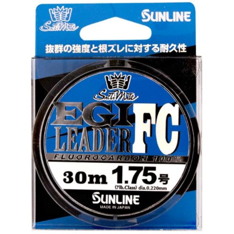 Sunline Egi FC Hard Fluorocarbon Leader 30m 10lb