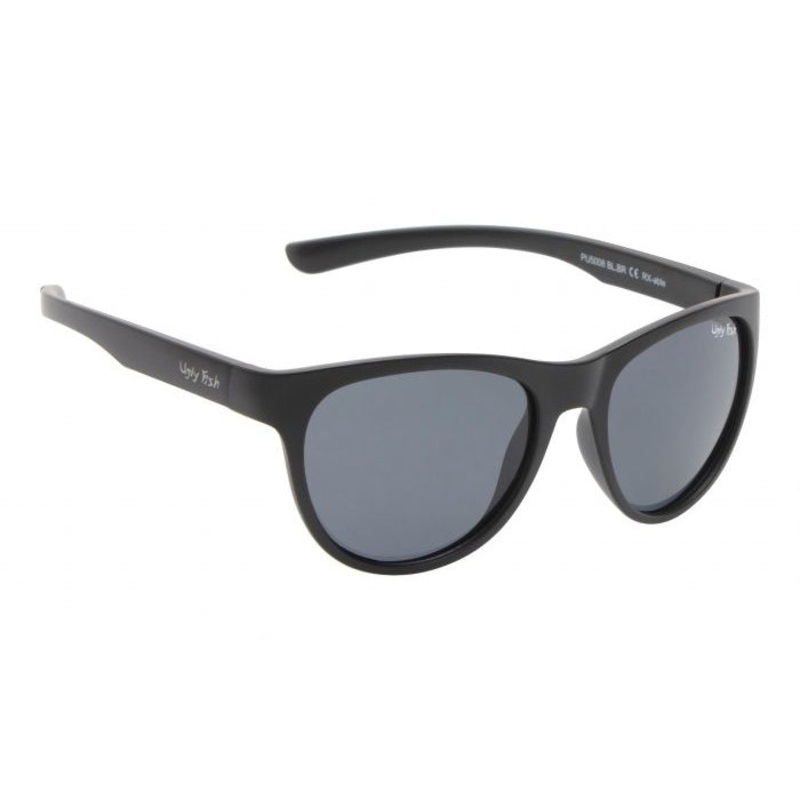 Ugly Fish Indestructable Matt Black Ultra Heavy Duty Polarised Sunglasses Brown Lens