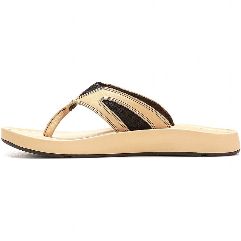 Xtratuf Men’s South Shore Leather Flip-Flop Tan 7