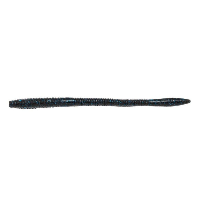 Z Man Finesse Wormz 7″ Black and Blue 8 Pack