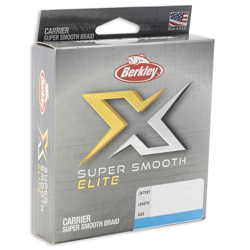 Berkley X Braid Super Smooth Elite 12 Fishing Line Ocean Blue 300m 100lb