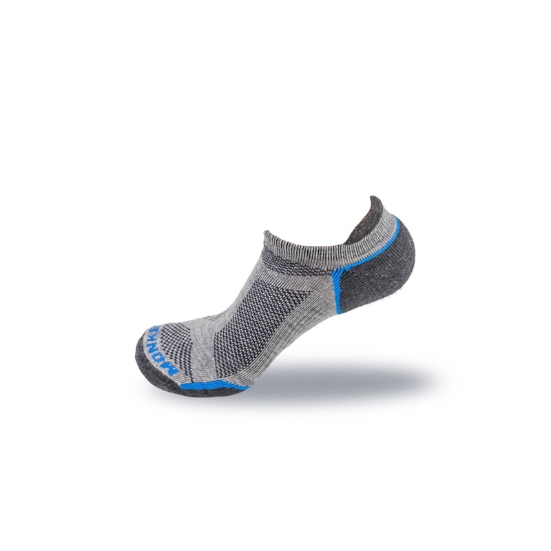 Fish Monkey Tab No Show Sock Large Black