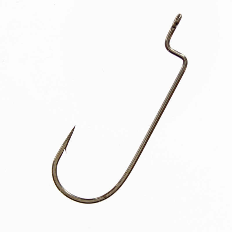 Gamakatsu Worm Offset Rb Bronze 5/0 5pk
