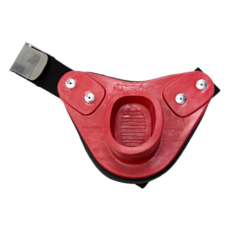 Mastergrip Stainless Buckle Rod Bucket Red