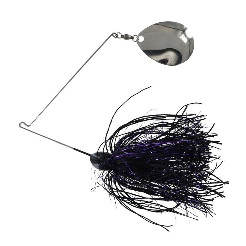 Georgia Blade Night Spinnerbait 500 Raven 1/2 oz