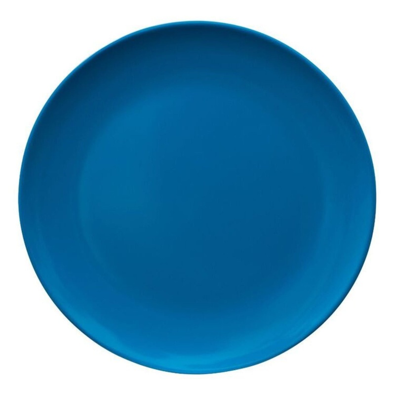 Serroni Melamine Plate 25cm 25CM BLUE
