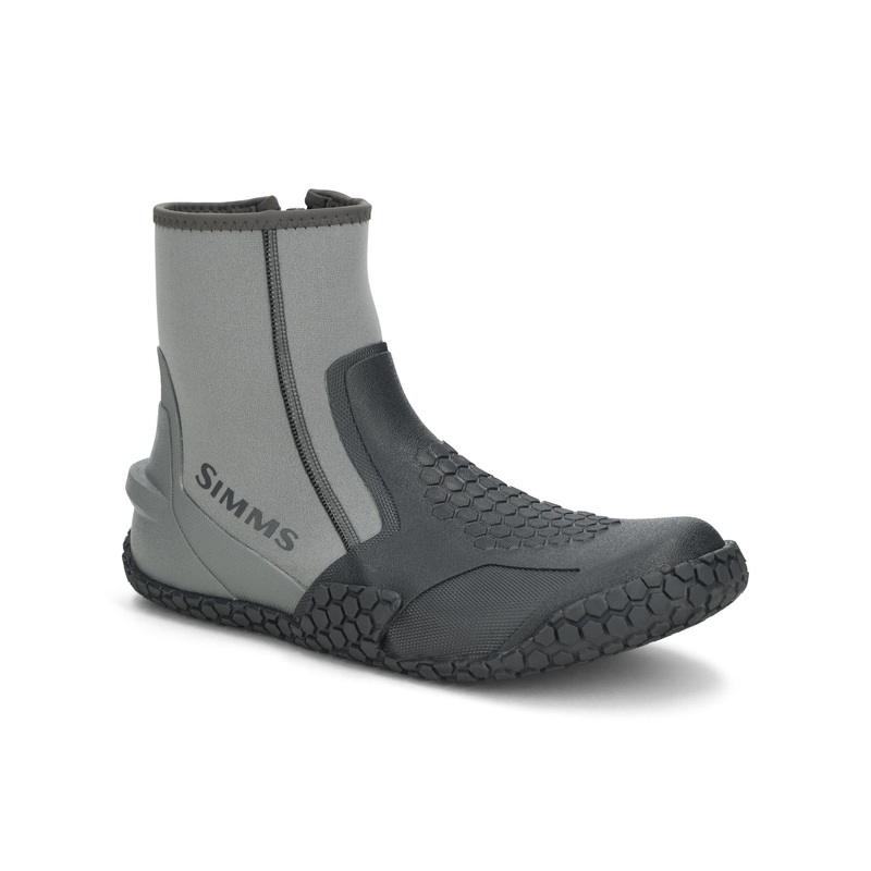 Simms Zipit Flats Bootie 8