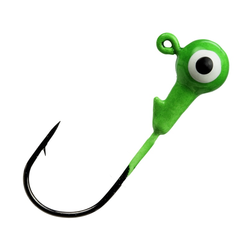 Strike King Mr. Crappie Jig Head 1/16oz Chartreuse