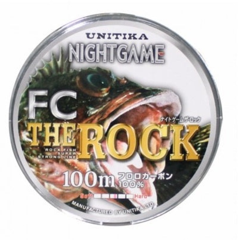 Unitika The Rock FC 100m Fluorocarbon Leader 10lb