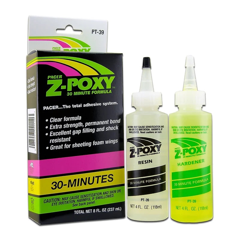 Zap Z-Poxy Adhesive 30 Minute Epoxy 8oz