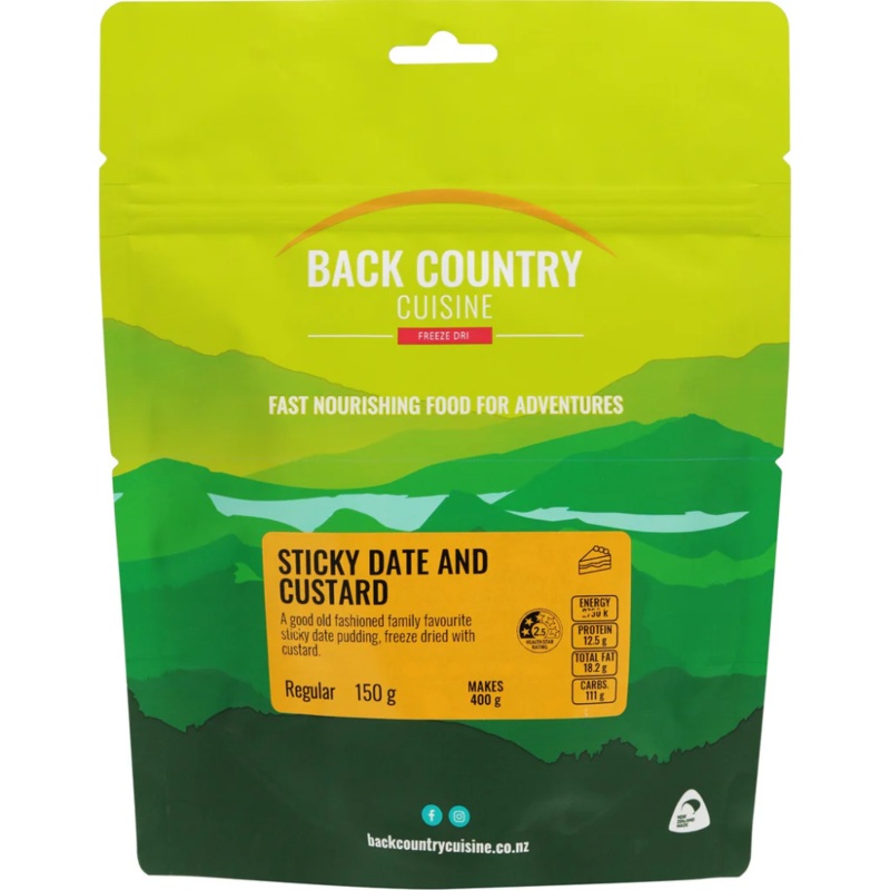 Back Country Cuisine Sticky Date and Custard REGULAR