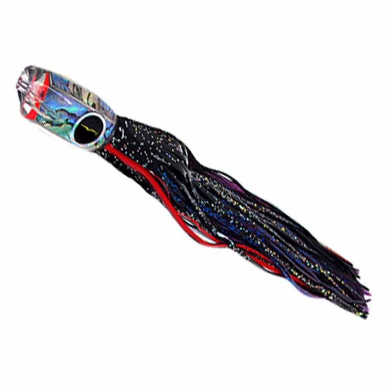 Black Bart Hot Breakfast Trolling Lure BLACK/PURPLE FLEK