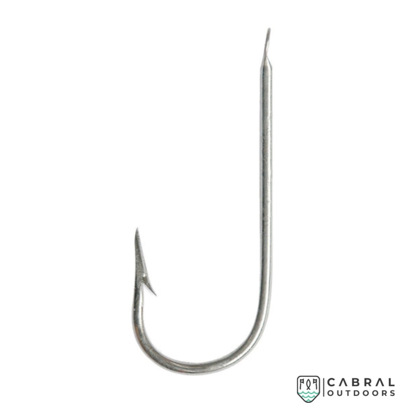 Mustad Round Bent Sea Single Hooks 2315 |100 Pcs| Size: 10-25 #3