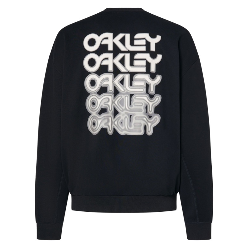 Oakley B1B Repeated Crewneck Sweatshirt S Blackout