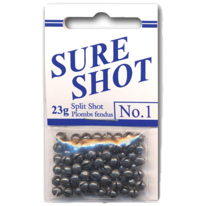 SURE SHOT SPLIT SHOTS (23g) AAA  .80g