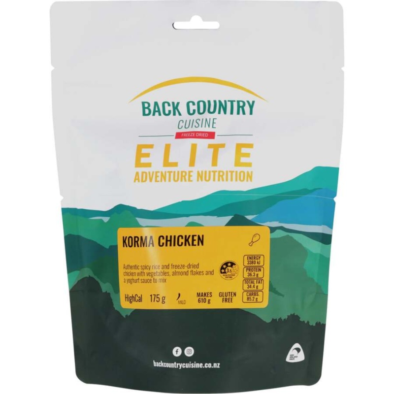 Back Country Cuisine Elite Korma Chicken REGULAR