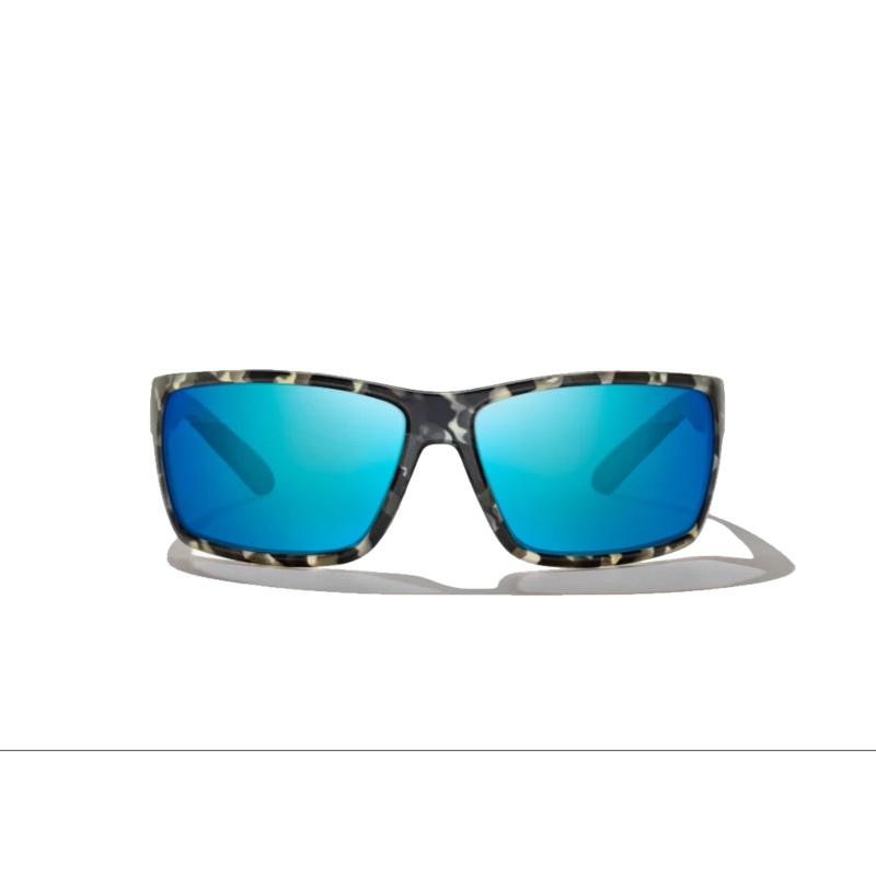 BAJIO Bales Beach Gray Camo Matte | Blue Mirror Glass LG