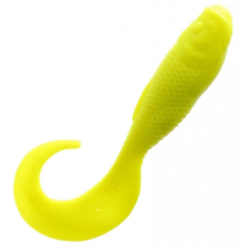 Berkley Gulp 5 inch Swimming Mullet Soft Plastic Lure Chartreuse