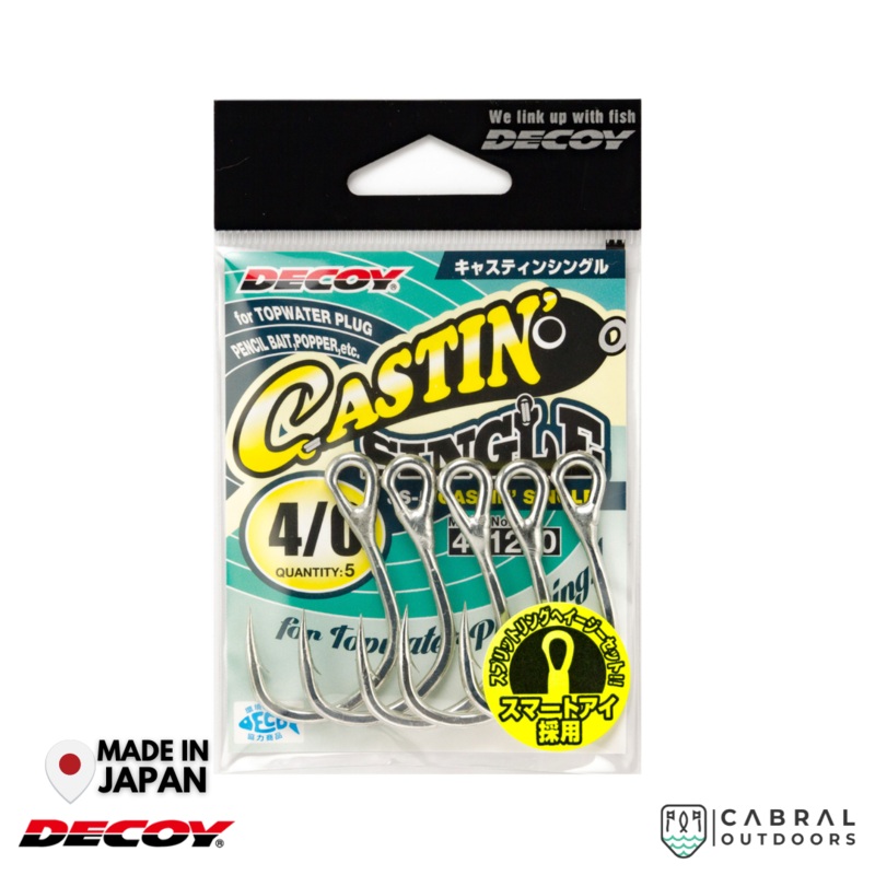 Decoy JS-5 Casting Single Hook | #2-#10/0 #2