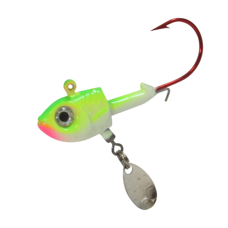 Northland Thumper Jig 1/8oz Glow Watermelon