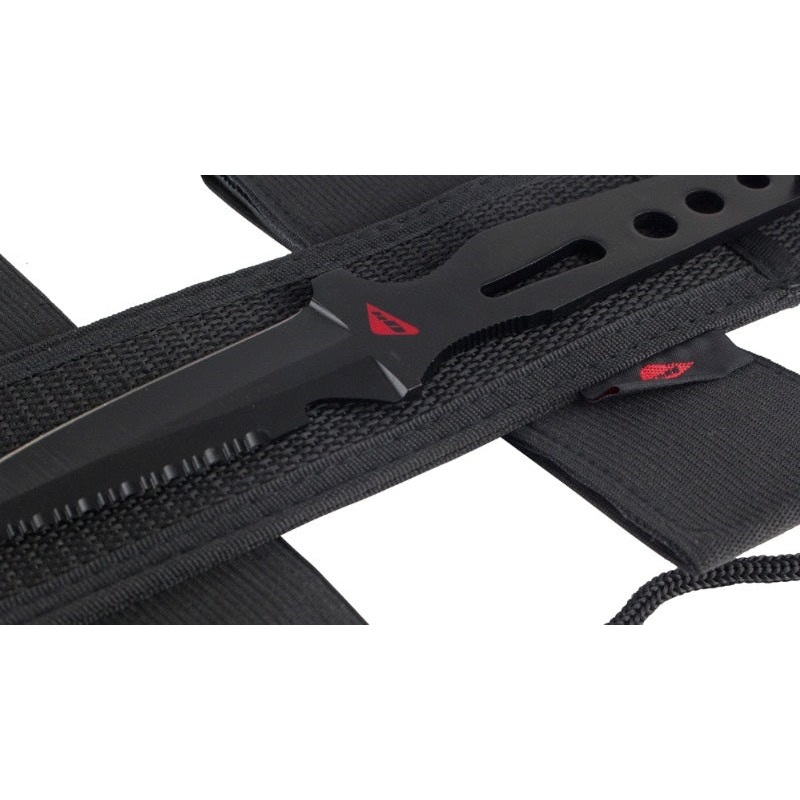 Ocean Hunter Shadow Dive Knife 20cm/9cm Blade BLACK