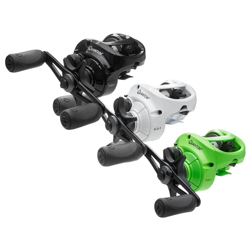 Quantum Accurist Baitcast Reels AT100HPTA.BX2 – White – RH