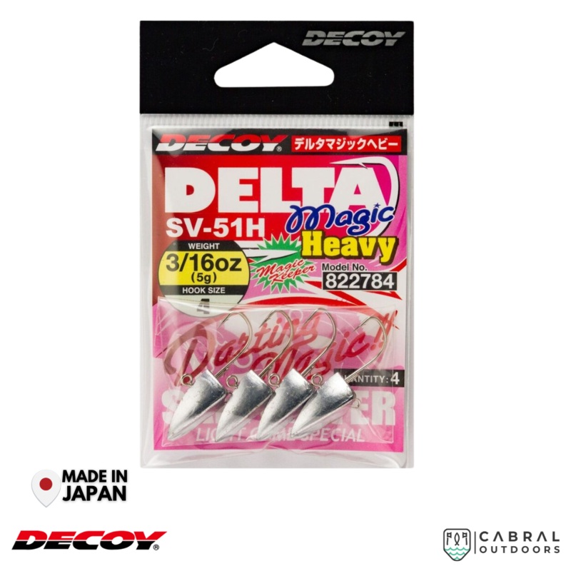 Decoy SV-51H Delta Magic Heavy | #3-#6 | 3.5g-7g #3 | 5g