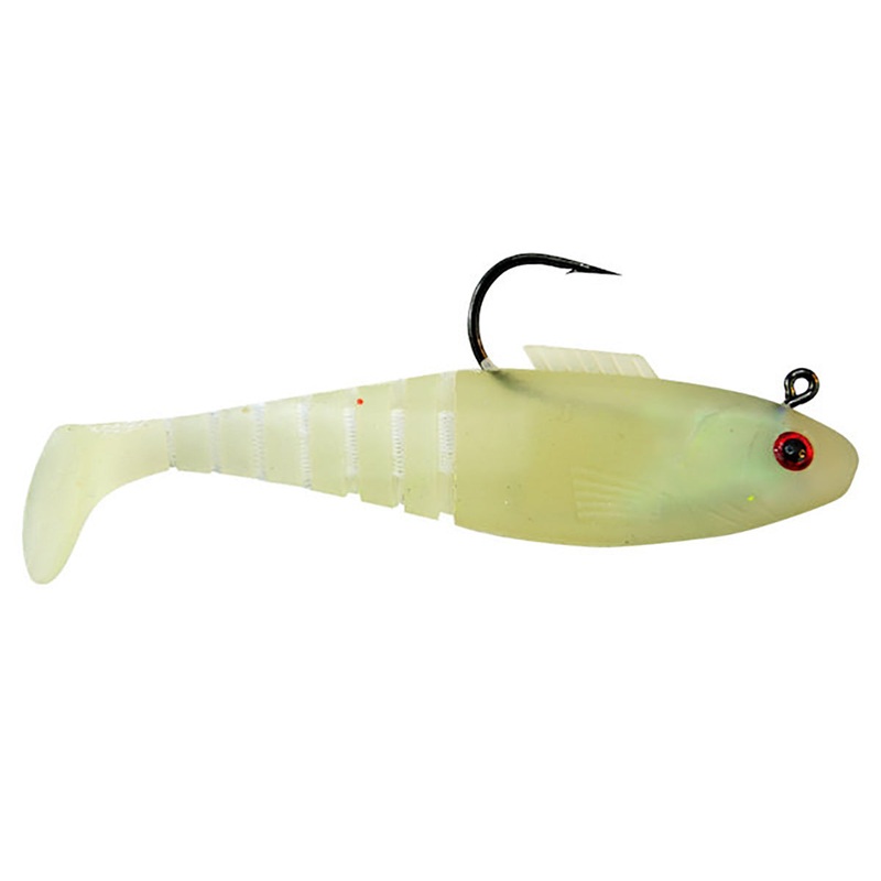 Egret Baits Vudu Shad Glow 3 Inch / 0.25 Ounce 3 Pack