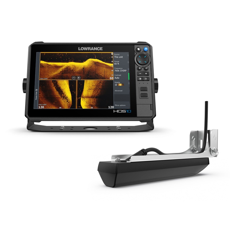 Lowrance HDS Pro 10 with 3 in 1 HD Transducer and CMap AUS