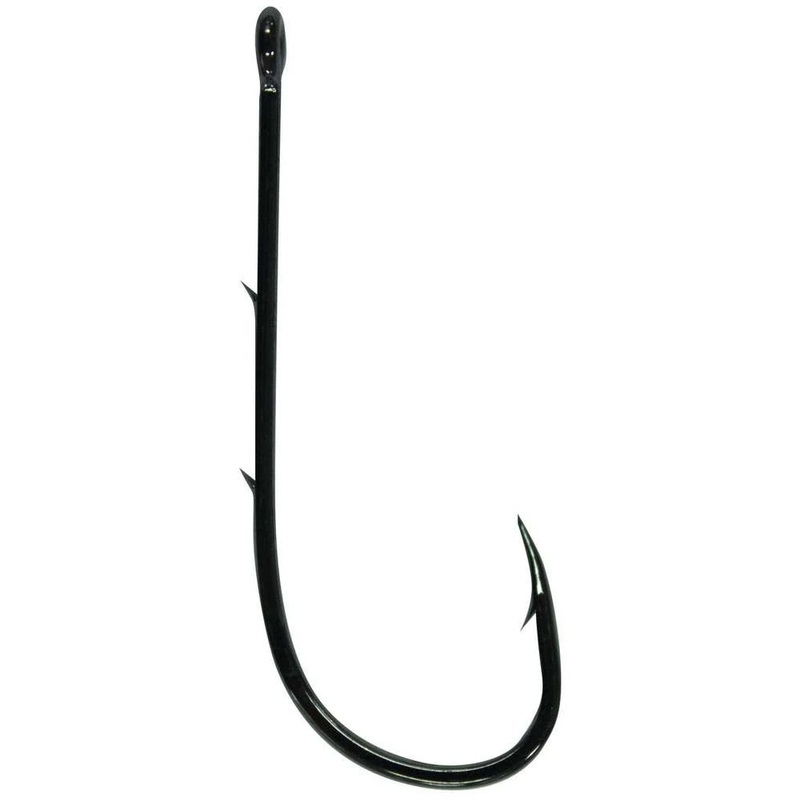 Mustad 92647NPBLN Long Baitholder Hook – Pre Pack Size 8