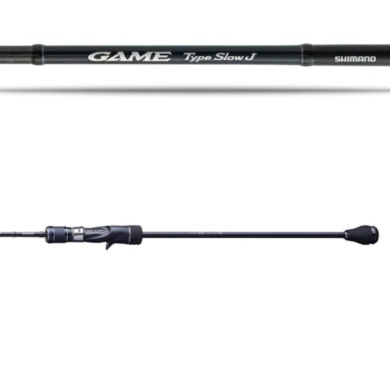 Shimano Game Type Slow J Conventional Rods 6’6″ Medium 30lb 330Gram  Casting