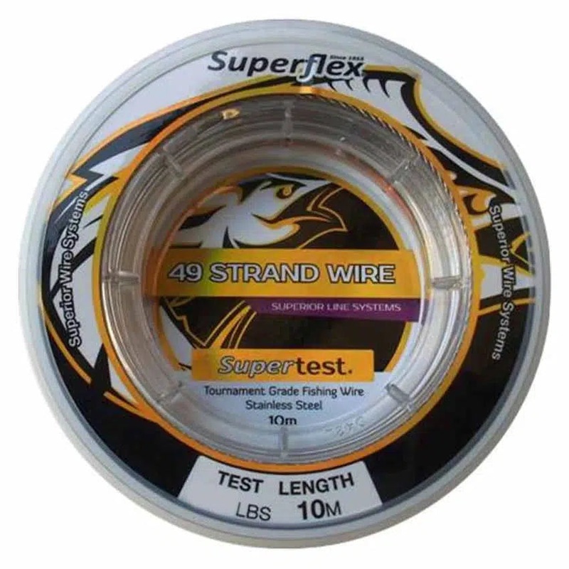 Superflex 49 Strand Wire 10m 135LB