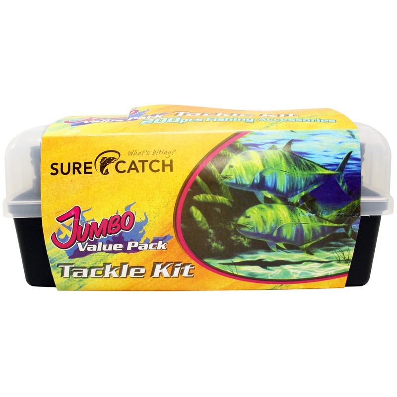 SureCatch Jumbo Tackle Kit – 200 Pieces